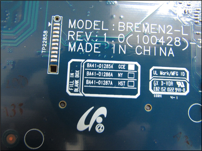 BA41-01285A BREMEN2-L BA92-06626A BA92-06626B Für Samsung R540